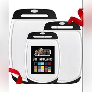 Brand New Gorilla Grip Cutting Board Set